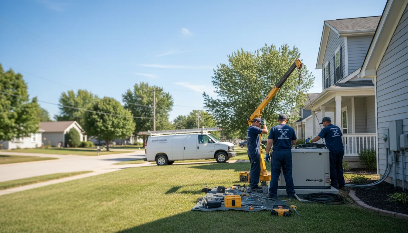 Generator Installation in Hoxie, KS near me